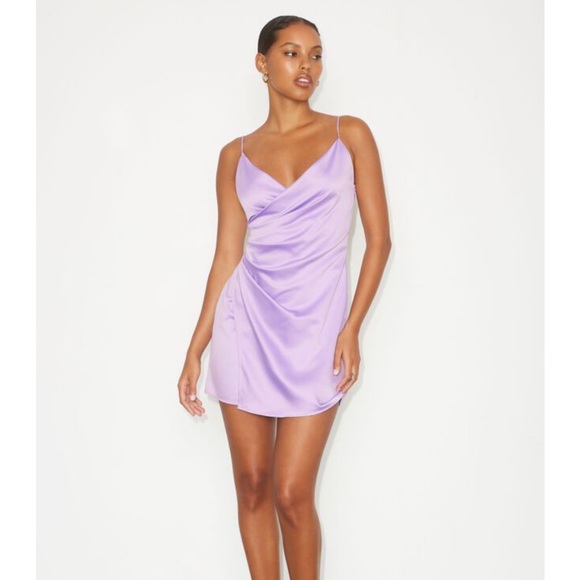 Purple Mini Dress - Picture 1 of 3